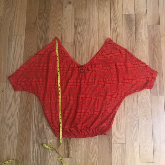 NWOT Lace Swim suit cover up top - Picture 10 of 12